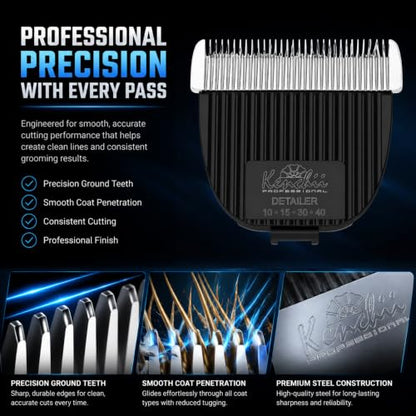 Kenchii Flash Clipper Blade Fine Detailer, Original Flash Only - size: Fine Detailer