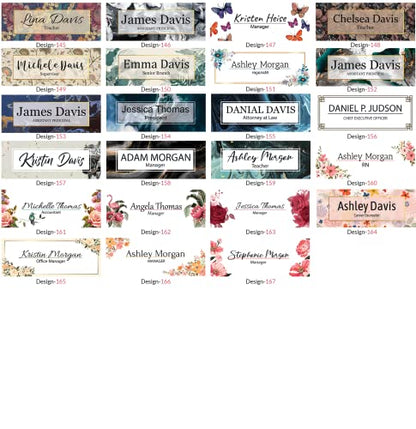 Office Name Plate for Desk, Custom Employee Appreciation Gifts, Acrylic Desk Name Plate Funny, Desk Decorations Gift, Acrylic Desk Ornaments