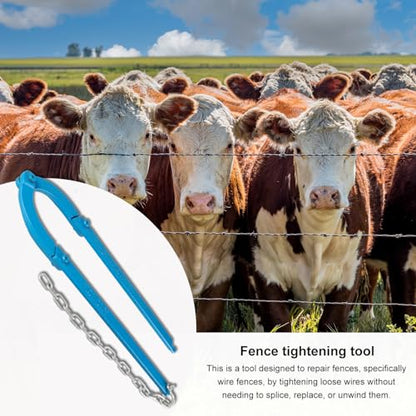 HOLDLY Heavy Duty Fence Wire Tightener for Barbed and Electric Fences