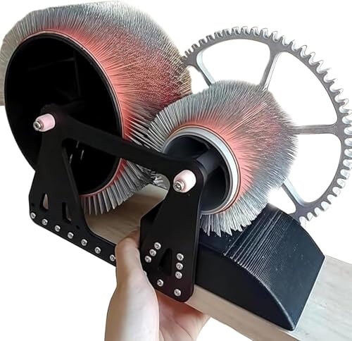 Wool Drum Carder Fiber Carding Machine with Hand Crank Remove Fiber Impurities Fast Color Mixing Wool Blending Wheel Ideal for Carding Fibers and Making Felt Projects