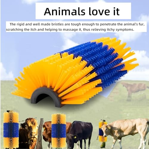 Livestock Scratching Brush 1 Pack, Itch Relief Goat Scratching Post - size: 1 Count (Pack of 1)