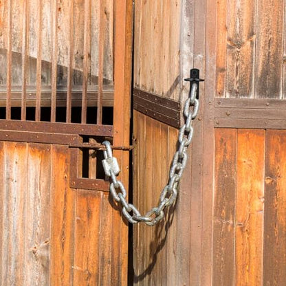 8 Pcs Bucket Hooks for Horses Metal Equestrian Water Bucket Hook Hangers Horse Stalls Feed Barn Farmhouse Supplies (Black)