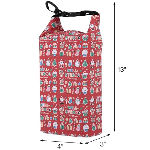 Waterproof First Aid Kit for Boat Marine Roll Top Dry Bag Christmas - color: Ws011-christmas