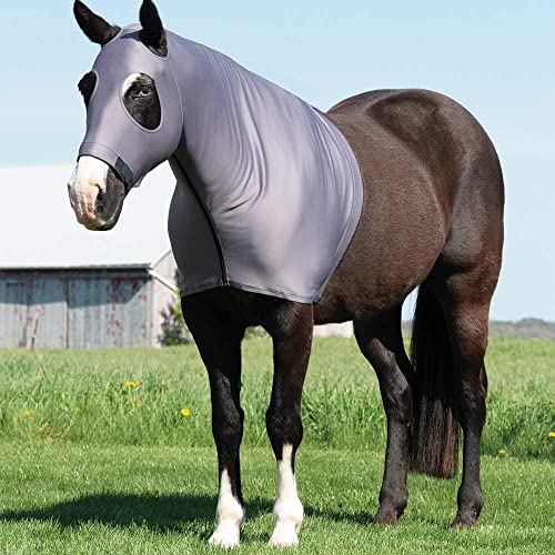 Weaver CoolAid Equine Lycra Hood S Graphite