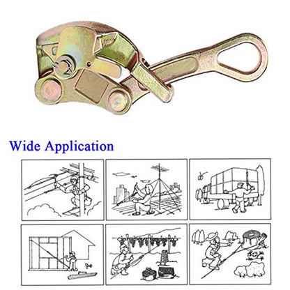 Wogoboo Cable Grip Wire Gripper Steel Cable Puller Tool - size: 1T