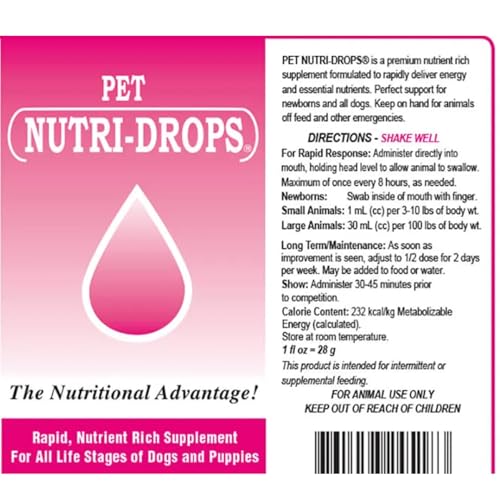 LBH MARKET Emergency Puppy Kitten Feeding Tube Kit – 5FR Kendall Tube, 12mL Syringe & Pet Nutri-Drops for Weak or Fading Puppies | Newborn Whelping Supplies for Breeders