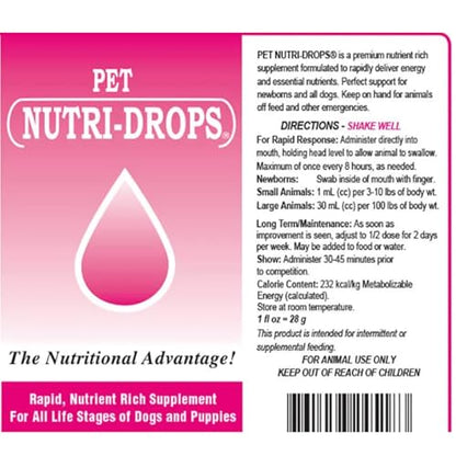 LBH MARKET Emergency Puppy Kitten Feeding Tube Kit – 5FR Kendall Tube, 12mL Syringe & Pet Nutri-Drops for Weak or Fading Puppies | Newborn Whelping Supplies for Breeders