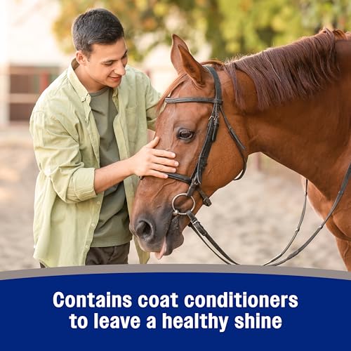 Farnam Tri-Tec 14 Fly Spray for Horses, Protects for Up to 14 Days, 128 oz - size: 128 Fl Oz (Pack of 1)