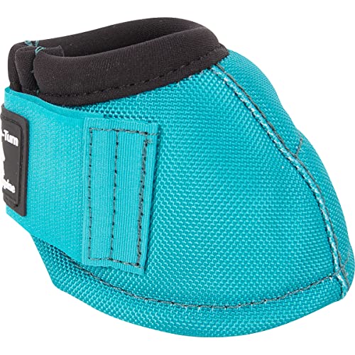Classic Equine Dynohyde No-Turn Bell Boot Aqua M