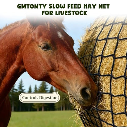 5x5ft Bolded Hay Net for Horses – Heavy-Duty Slow Feeder