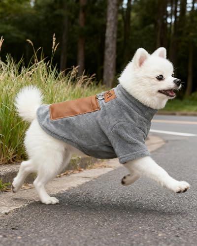 MYI Winter Heated Dog Electric Warm Coat Clothes for Small Medium Large Dogs Outside/Inside Cold Weather Jacket pet Vest Gray XXL(NOT Included Batteries) - color: Gray, size: XX-Large(Back length 15.8 Inch)