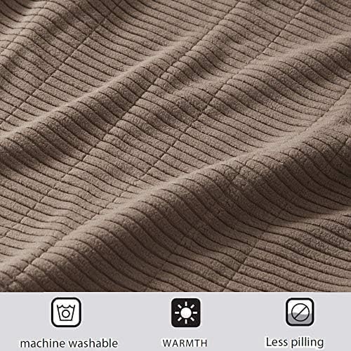 Beautyrest Heated Blanket Queen, Micro Fleece Electric Blanket, Brown - color: Brown, size: Queen