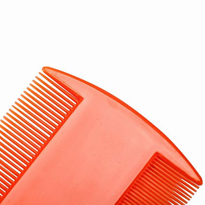 BinaryABC 12 Pack Lice Comb,Double Sided Flea Combs, Fine Tooth Lice Combs
