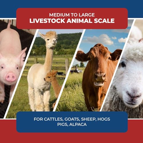 10000lb Load Bar Animal Scale Set | Two Weigh Bar and One Indicator Set (40") - size: 40"
