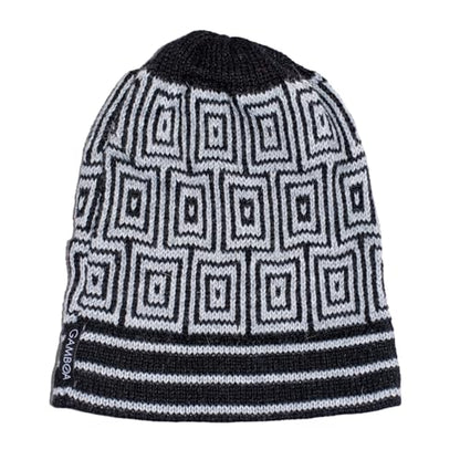 Gamboa Alpaca Hat for Women Winter Beanies Warm Wool Peruvian Beanie Cap - color: Black, size: One Size