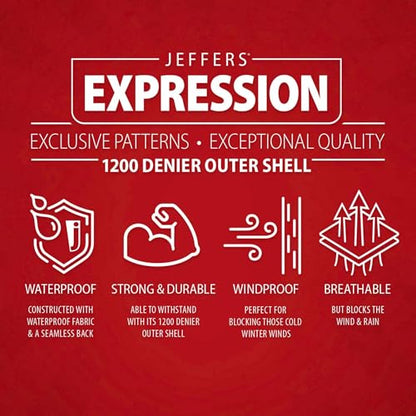 Jeffers Expression 1200 Denier Standard Neck Turnout Blanket, Rose Garden, 78" - Waterproof, Breathable Horse Blanket with 240 gram of Polyfill, Ideal Protection for Winter, Medium Weight