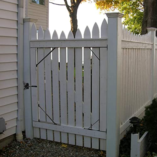 Anti Sag Gate Kit Heavy Duty No Sag Kit for Wooden Gate Fence with a Gate Latch - style: No Sag Kit A