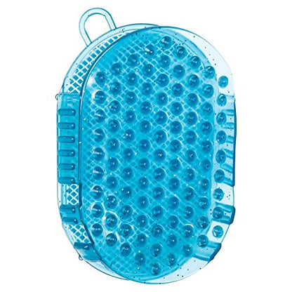 Dura-Tech Wash Tote Kit | Color Royal | Complete Horse Grooming Solution | High Absorbency Sponge Mitt | Curved Sweat Scraper | Jelly Scrubber | Mane & Tail Comb