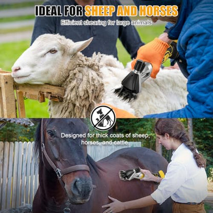 Cordless Sheep Shears for Dewalt 20V Max Battery, No Battery
