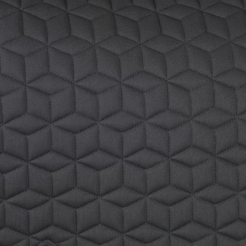 WeatherBeeta Suede Elite Air-Tec Jump Shaped Saddle Pad - color: Black, size: L