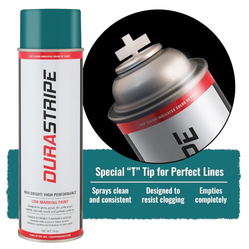 Athletic Field Marking Paint (Teal) - color: Teal