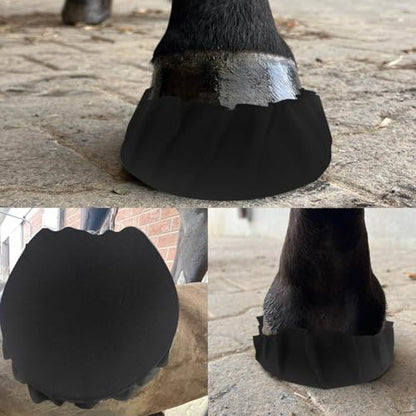 12 Pack Horse Hoof Tape Cotton Sticky Wraps for Hoof Wound Care | Breathable Magic Cushion | Laminitis Abscess Relief | Additional Protection - color: 12 Pcs Horse Hoof Tape