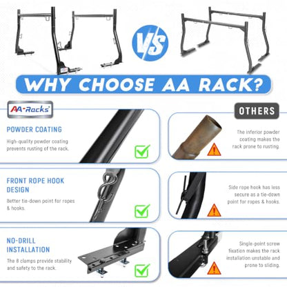 Model X31-J Truck Ladder Rack with 2 Sets Kayak J-Racks - color: KX-3155-BLK