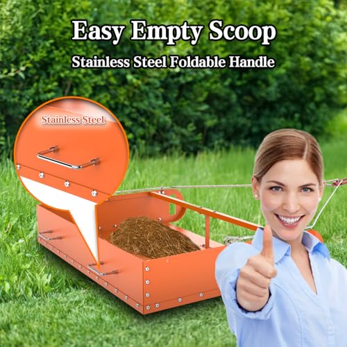 Pasture Manure Scoop Manure Fork ATV Rake
