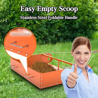Pasture Manure Scoop Manure Fork ATV Rake