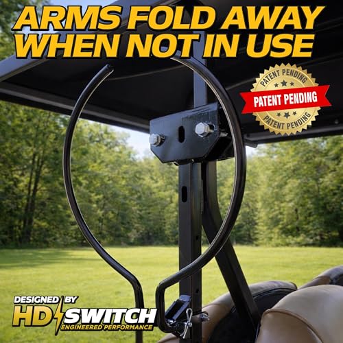 Retractable 6-Way Clamp-On Universal Mount 5 Gallon Bucket Holder