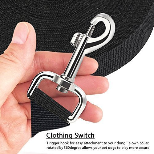 Hypeety Dog Training Leash Strong Nylon Lead for Training Walking, 3pcs - color: 3pcs