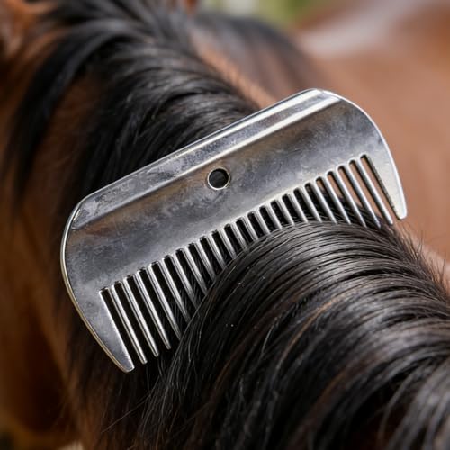 2PCS Aluminum Alloy Horse Comb - For Mane and Tail