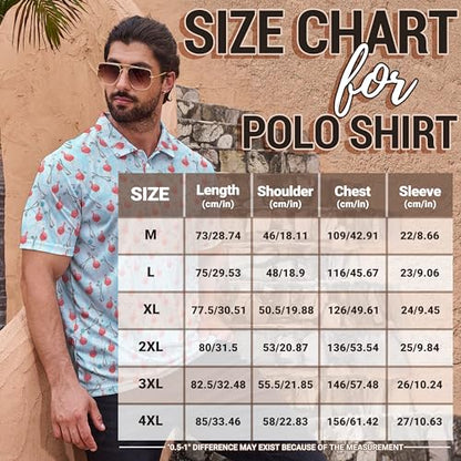Funny Golf Shirts for Men, Quick Dry Moisture Wicking Polo Shirts - color: Breast Cancer, size: Medium