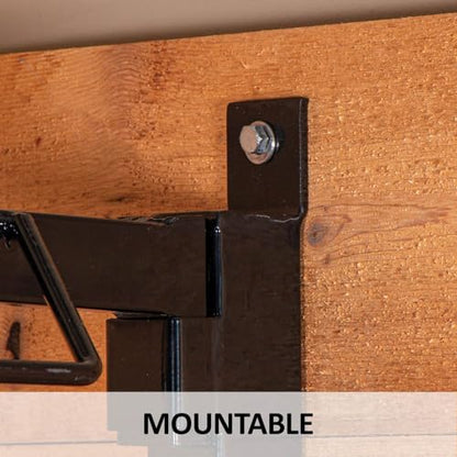 EASY-UP Mounted Saddle Racks | Optimal Storage Solution for Horse Saddles - style: 2 Tier Saddle Rack