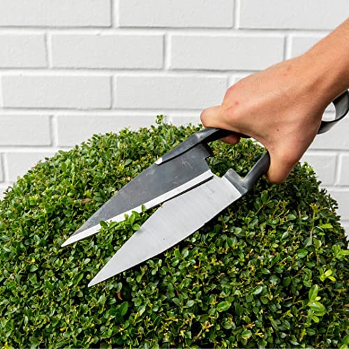 BERGER Sheep & Hedge Shears – Versatile 12.2" Garden Clippers with Self-Sharpening Straight Blades, Round Spring Design, 5.5" Cutting Length, Ambidextrous Use – 2711