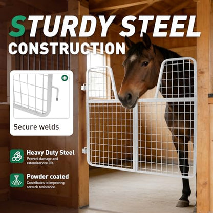 52" W x 62" H Horse Stall Gate for Livestock Enclosures