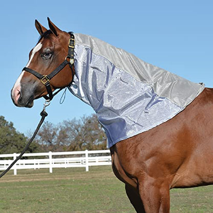 Cashel Crusader Horse Fly Sheet Neck Guard, Grey, Large