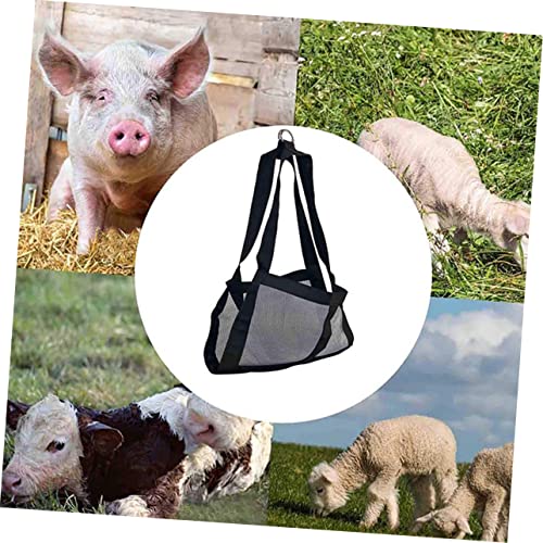 GANAZONO Adjustable Weighing Sling for Small Livestock Newborn Lamb Calf Puppy Weight Scale Carrier Durable Hanging Weight Scale Sling for Easy Weighing of Animals