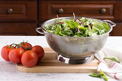 Bellemain Stainless Steel Colander for Kitchen, 3 Qt Pasta & Rice Strainer - size: 3-Quart