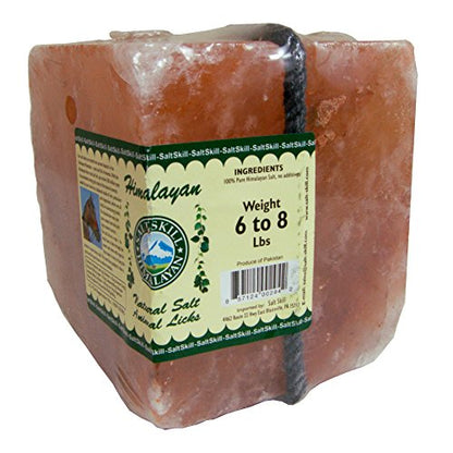 Himalayan Salt Brick Lick for Horses, 6-8 Lbs