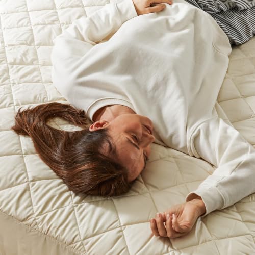 Woolroom Deluxe Washable Wool Mattress Protector California King Size - size: California King