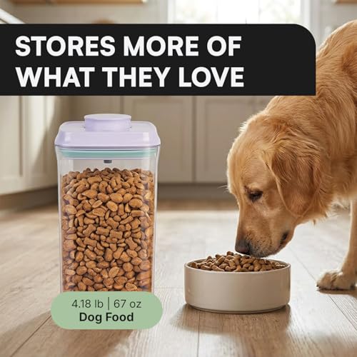 Bop Top Airtight Food Storage Containers | Pop-Top Lid | 8 Cups / 67 Oz - color: Single: 67 oz