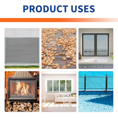 MAGZO 304 Stainless Steel Mesh Window Screen Roll 35in x 16ft - 22 Mesh - color: Silver, size: 35" x16FT
