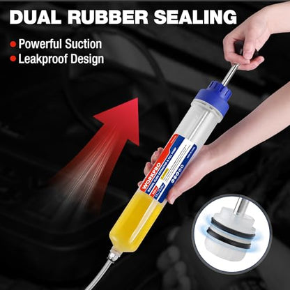 WORKPRO 500CC Manual Fluid Extractor - size: 500cc