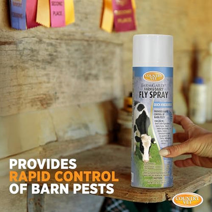 County Vet FarmGard Farm and Dairy Fly Spray -16 oz - (Case of 6)