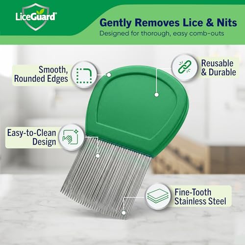 LiceGuard No-Nit Kit, Lice Treatment for Kids & Adults