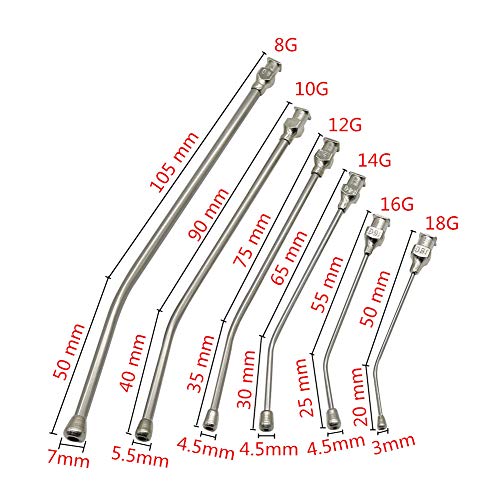 20ML Young Bird Feeding Syringe Set with 6 Tubes and 2 Spoon - size: 20ML