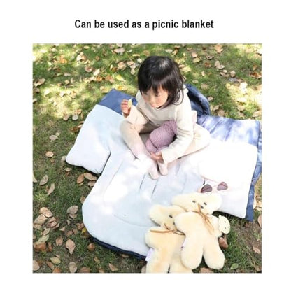 CozyMe Stroller Footmuff, Insulated Stroller Blanket Evelution for Winter Baby, Universal Waterproof Winter Bunting Bag, Cozy Universal Travel Gear Stroller Sleeping Bag Fit for 6M-4T - color: Navy