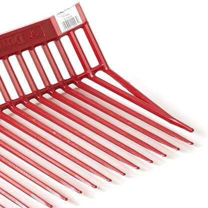 Little Giant® PDF103RED 13 Inch DuraFork Polycarbonate Attachable Pitchfork Tool Replacement Head with Angled Tines, Red (4 Pack)