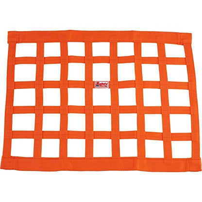 Ribbon Style Window Net 18x24 Racing Safety Nylon Polyester Purple - color: Purple